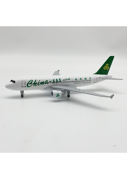 Spring Airlines A320 20CM Alaşım Uçak Modeli (Yurt Dışından)