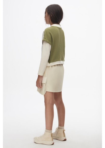 Kız Sweatşhirt 24KNK37801 modelleri