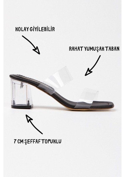Şeffaf Kadın Terlik