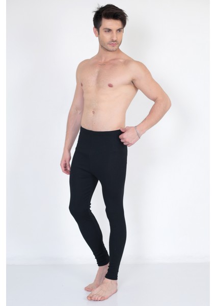 | Erkek Siyah Termal Tayt Içlik Pijema