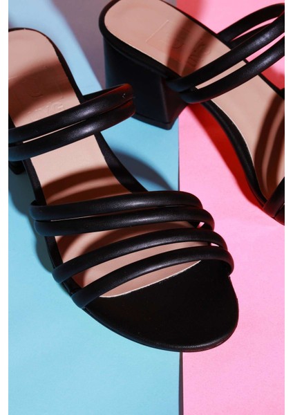 Kadın Terlik Suni Deri Alçak Topuklu Günlük Kullanım modelleri