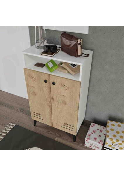 2 Kapaklı Havalandırmalı Ayarlanabilir Raflı Ayakkabılık fiyatları