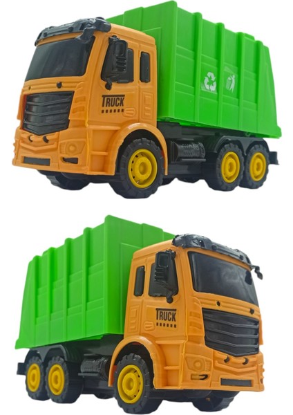 Sürtmeli Oyuncak Plastik Çöp Kamyonu ile Çocuklarınızın Hayal Gücü Sınır Tanımayacak! 20CM.