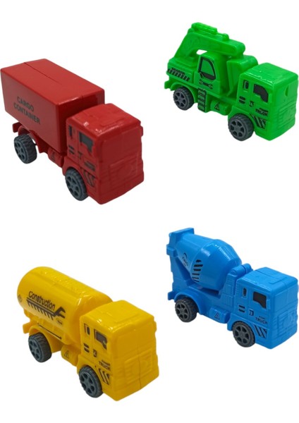 Minik Mühendislerin Yeni Tutkusu: Mini Boy Rengarenk Çek Bırak Iş - Inşaat Makinaları Seti! fiyatları