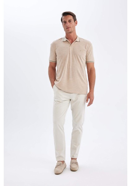 Chino Kanvas Pantolon Tapered Fit Normal Kesim Cepli C9443AX24AU