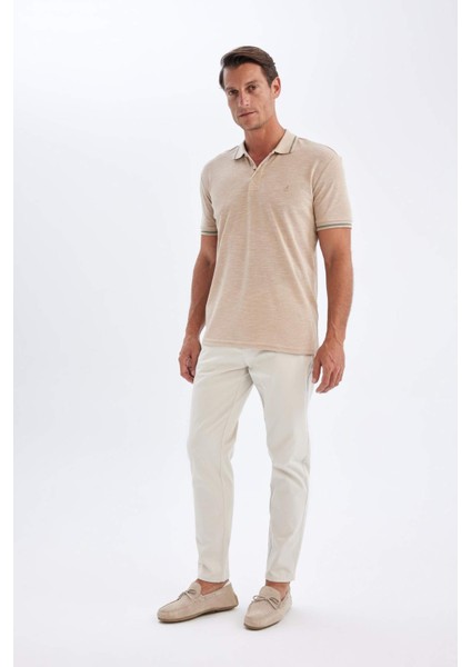 Chino Kanvas Pantolon Tapered Fit Normal Kesim Cepli C9443AX24AU