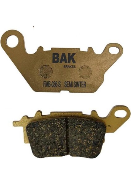 Bak Brakes Fmb-036-S Yamaha Nmax 125/155 Ön Fren Balatası Yarı Sinter Kalite