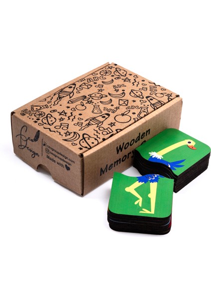 Orman Hayvanları Baby Puzzle Erken Öğrenme Seti modelleri