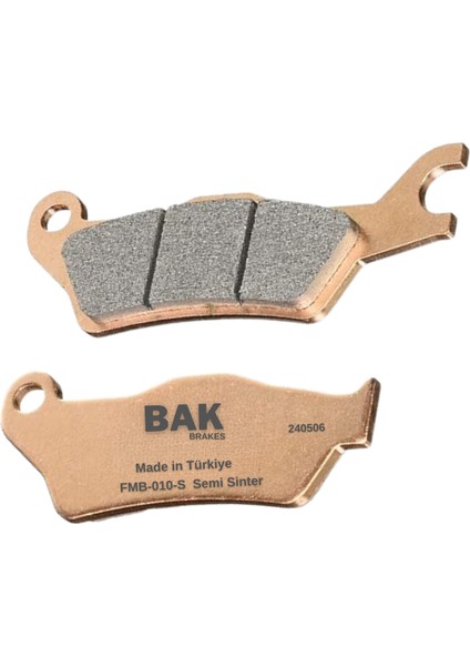 Bak Brakes Fmb-010-S Hero Hunk 150, Suzuki Gsx-R, Gsx-S. Ön Fren Balatası Yarı Sinter Kalite