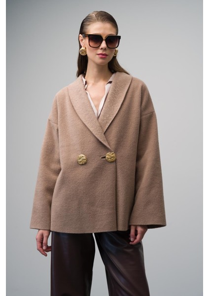 Kruvaze Astarsız Salaş Kaban Vizon 3075