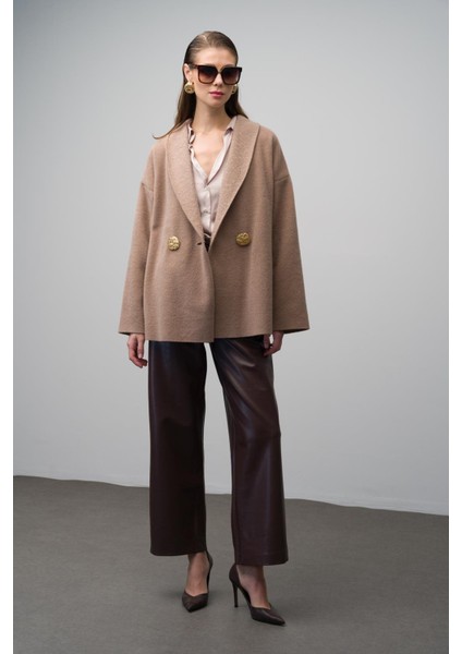 Kruvaze Astarsız Salaş Kaban Vizon 3075 modelleri