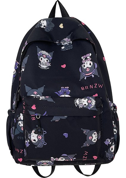 Karikatür baskılı büyük kapasiteli sırt çantası (Yurt Dışından)