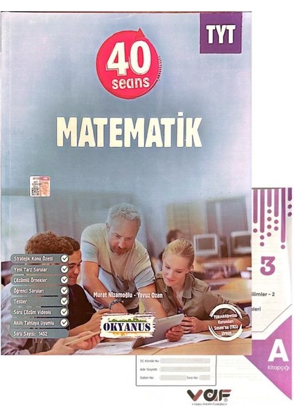 TYT 40 Seans Matematik - Aydın Yayınları Denemeli