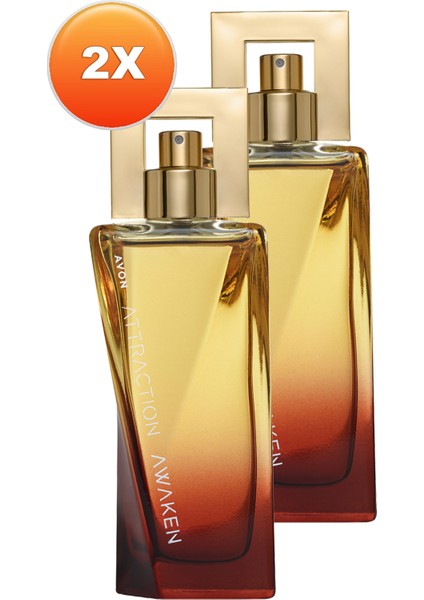 Attraction Awaken Kadın Parfüm EDP İkili Set 50 ml