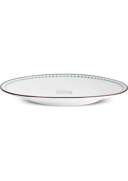 Jofy Desenli Servis Tabağı 27 cm Yeşil fırsatları