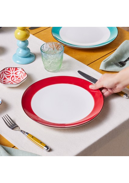 Jofy Servis Tabağı 27 cm Kırmızı