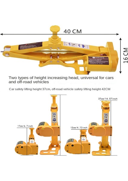 2 Ton Elektrikli Oto Araç Kaldırma Krikosu Kriko 12V Rico fiyatları