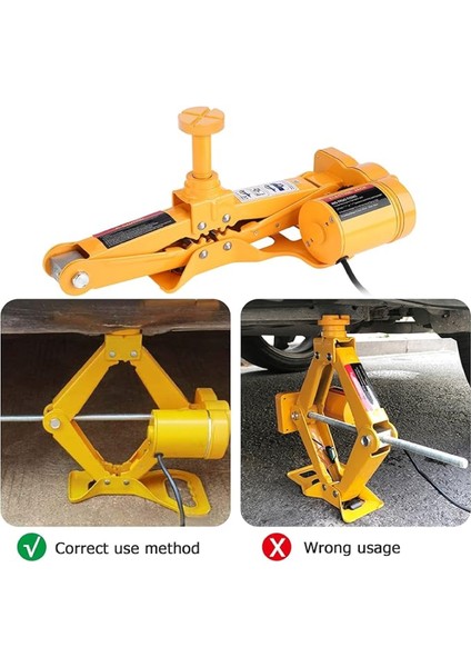 2 Ton Elektrikli Oto Araç Kaldırma Krikosu Kriko 12V Rico fırsatları