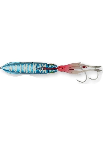 Swim Squid Inchiku 10,3cm 180GR Jig Yem Renk : Blue Pink Glow