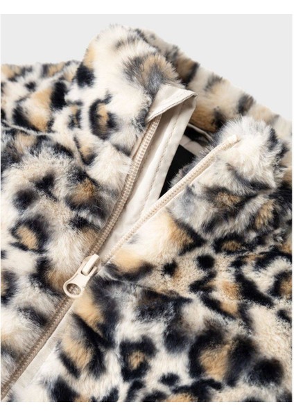 Nmfmindy Faux Fur Kız Çocuk Ceket modelleri