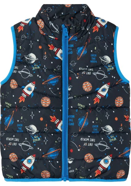 Nmmmylane Vest Dark Unisex Çocuk Yelek