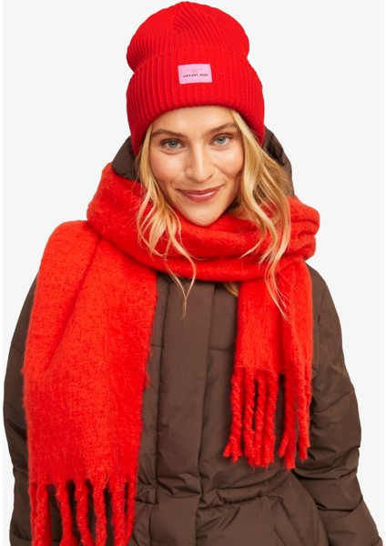 Jxothelia Kadın Kırmızı Bere 12222919-FIERYRED