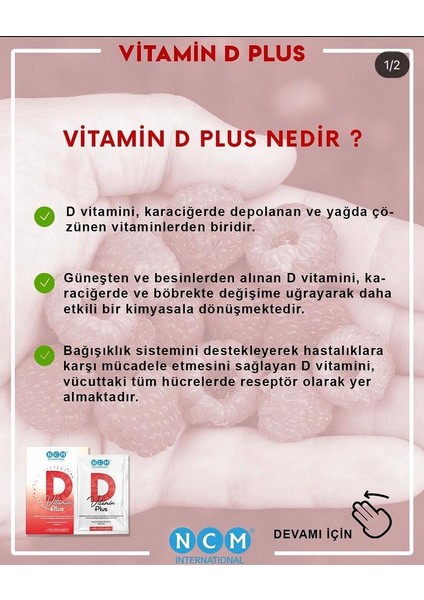 Vitamin D +Plus (10*6)