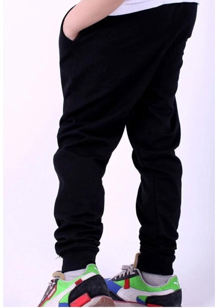 Çocuk Jogger Eşofman Altı Paça Lastikli