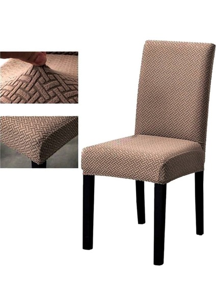 Yüksek Kaliteli Sandalye Kılıfı ,lıkralı ,yıkanabılır 6 Adet