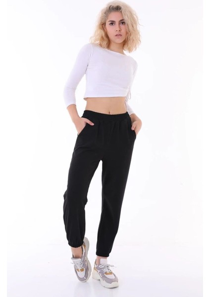 Eşofman Alt Unisex Mevsimlik Lastik Paça