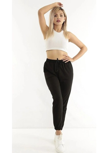 Eşofman Alt Unisex Mevsimlik Lastik Paça
