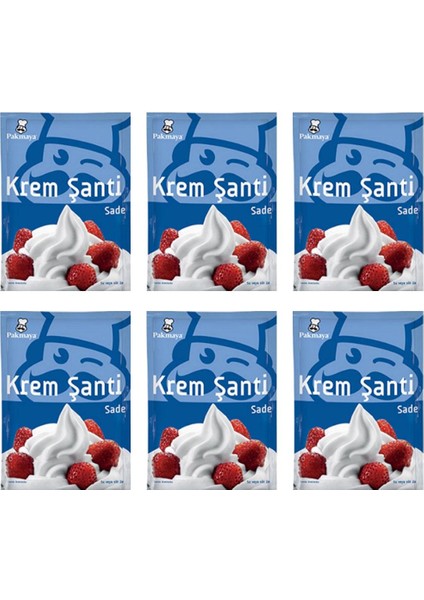 Krem Şanti 75 gr Sade-6 Adet