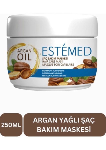 Normal & Kuru Saç Bakım Maskesi & Argan Oıl Haır Care Mask 250ML