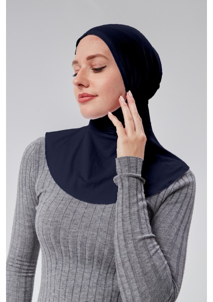 Sonbahar Moda Tesettür Penye Sporcu Boyunluklu Hijab Bone S200