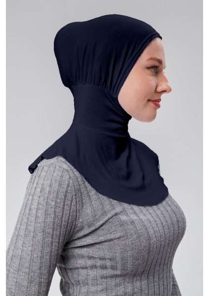 Sonbahar Moda Tesettür Penye Sporcu Boyunluklu Hijab Bone S200