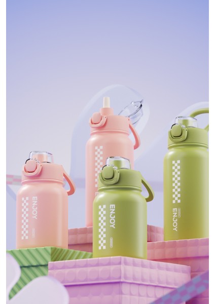 Chees Çelik Termos Unisex Matara 900 Ml. SHT-ST-8151-3