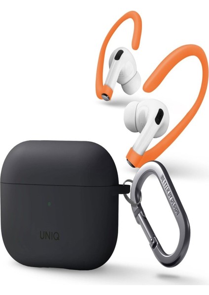 UNIQ Better By Design Airpods Pro 2 Uyumlu 2. Nesil Nexo Serisi Çift Katmanlı Hibrit Koruma Kablosuz Şarj Destekli Kılıf