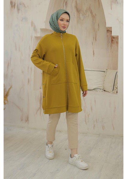 Armine Trend ARMINE24KT410 Arm Trend Tunik Safran