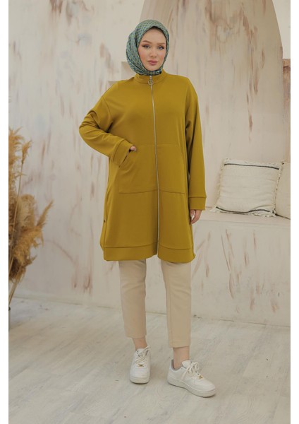 Armine Trend ARMINE24KT410 Arm Trend Tunik Safran