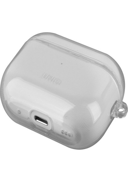 Airpods Pro 2 (2.nesil) Uyumlu Kılıf Glase Serisi Cristal Net Görünüm Kablosuz Şarj Destekli