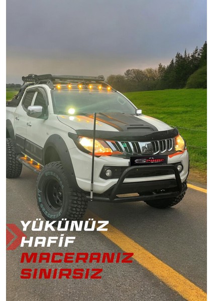 Mitsubishi L-200 Uyumlu Face Ön Koruma Demiri