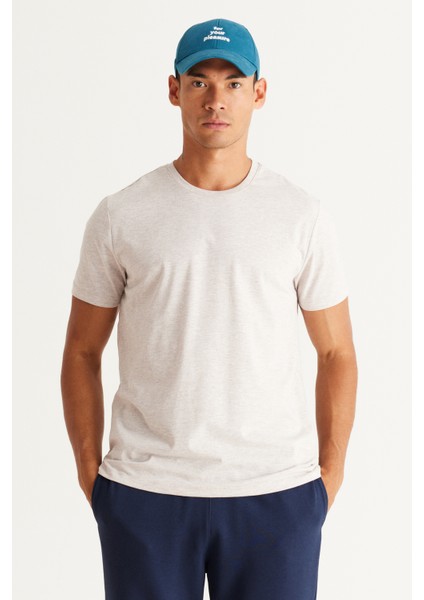 2'li Paket Slim Fit Dar Kesim Pamuklu Basic Tişört
