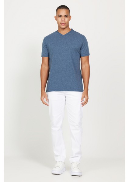 2'li Paket Slim Fit Dar Kesim Pamuklu Basic Tişört fırsatları