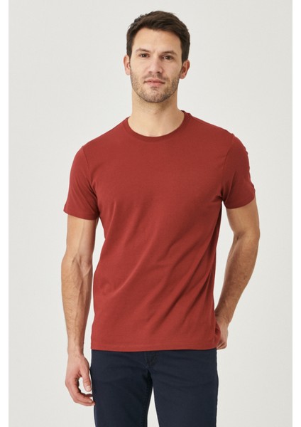 2'li Paket Slim Fit Dar Kesim Pamuklu Basic Tişört