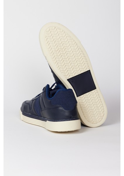 ALTINYILDIZ CLASSICS Erkek Lacivert Bağcıklı Esnek Rahat Taban Günlük Sneaker Ayakkabı