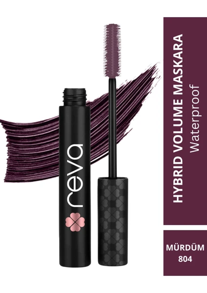 Hacim Veren Hibrit Maskara - Hybrid Volume Mascara Prune - No: 804 - Vegan & Temiz Içerik