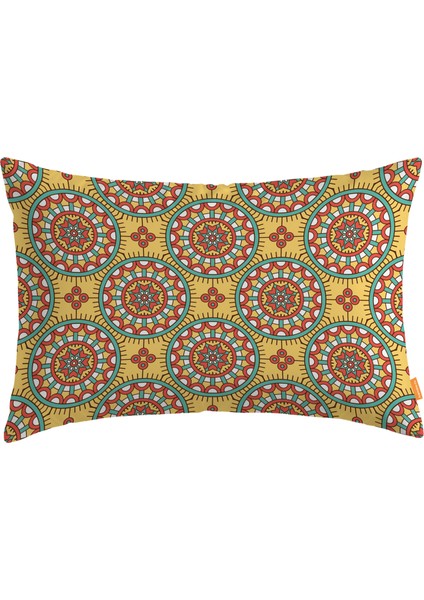 Etnik Dikdörtgen Kırlent Kılıf Ds3