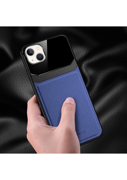 Apple iPhone 14 Kılıf Zebana Lens Deri Kılıf Lacivert fiyatları