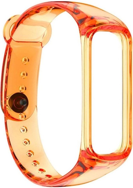Samsung Galaxy Fit 2 R220 Kordon Kayış Silikon Şeffaf
