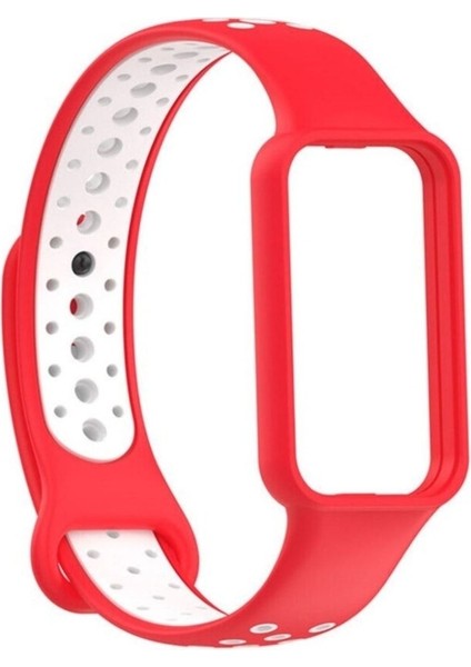 Amazfit Band 7 Kordon Kayış Delikli Silikon